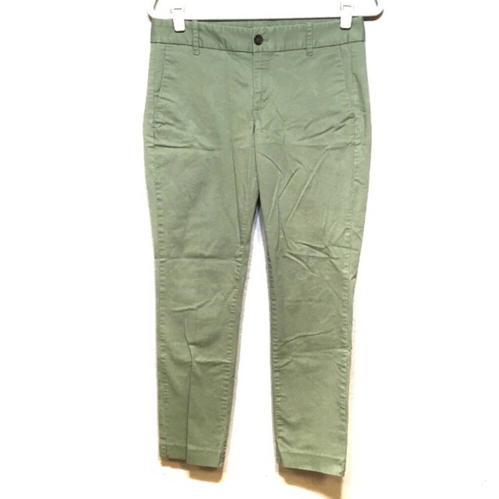 J. CREW FACTORY GREEN PANT CROP FRANKIE ANKLE